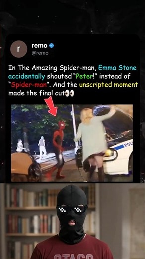 in amazing spiderman 2 this scene shows emma stones and andrew garfield bonding #spiderman #ironman