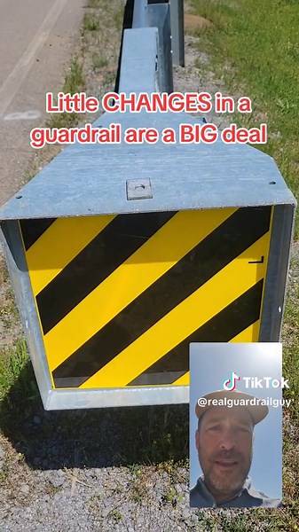 Little installation errors in a guardrail are a big deal! #guardrailguy #guardrail
