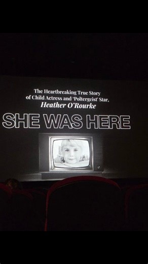 24: Saw the premier of the Heather O'Rourke Documentary She was Here & moderated the Q & A after with the director Nick and Heather's Mom Kathleen. #dorenediscovers #neverhaveiever #theyrehere #tooyoung #poltergeist | 96.5 WKLH