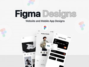 UI UX / Figma Design for your Website and App