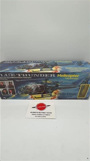 1983 Blue Thunder Helicopter MIB Complete Unused