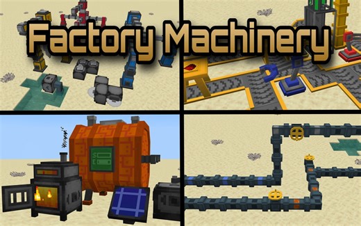 [基岩版模组推荐] 非常优质的一款工业模组,自带中文-自动化工业(10分)
