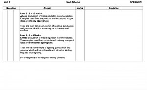 UNIT 1 - Media Products and Audiences