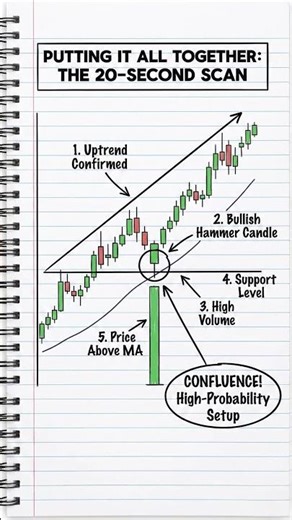The 5-Step Smart Money Scan 🧠✨#trading #shorts