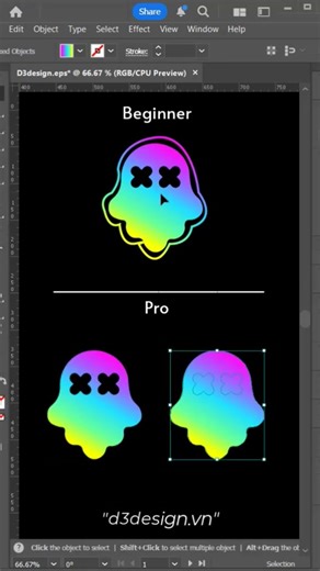 Tips for using Offset Path create Contour Gradient like a PRO #illustration #design #adobe