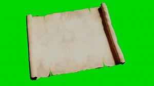 Scroll, Parchment, Old