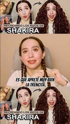 Recreating Shakira's ICONIC Curls 🥰