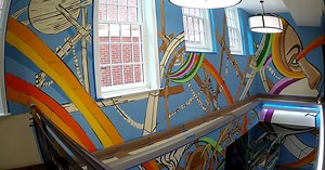 Norman Hall Art Installation