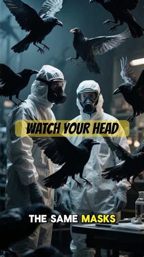 Crows Hold Grudges and Remember Faces Animal intelligence #shorts #dailyfacts