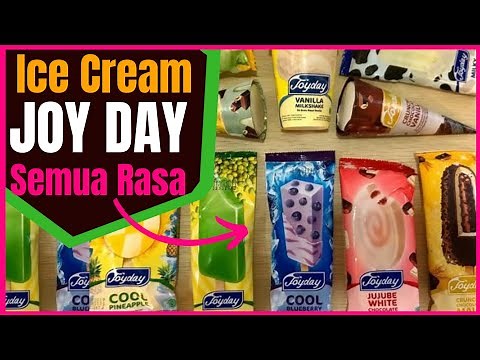 Es Krim JOY DAY | Jenis pilihan rasa dan harga