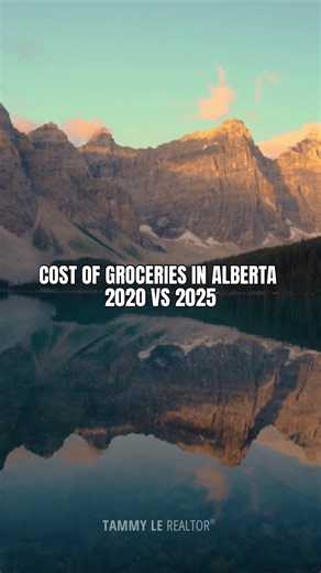 Tammy Le Realtor® | Calgary Real Estate on Instagram: "🛒 The cost of groceries in Alberta has changed a lot since 2000 👀. 🥚 Eggs: +220% 🧈 Butter: +97% 🥛 Milk: +67% 🍎 Apples: +160% 🥕 Carrots: +187% 🍗 Chicken: +150% 🥩 Beef: +80% Remember when $100 bought a full cart of groceries? Comment ⬇️👇🏼 Disclaimer: Prices are estimates based on historical averages and Statistics Canada data, meant for fun and perspective. Tammy Le REALTOR® The Real Estate District Cell 403.271.2020 📧 info@tammyle
