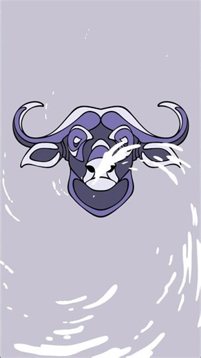 How I Ink & Color in Adobe Illustrator #animalart #AdobeIllustrator #DigitalArt #SatisfyingArt