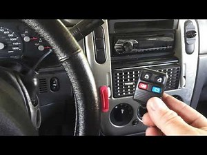 How to program an original remote to a 2004 Ford Explorer
