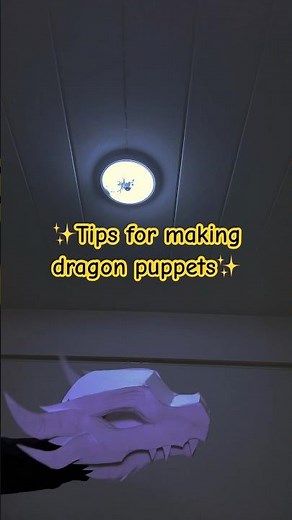 Tips for making dragon puppets!! #dragonpuppet #dragon #paperdragons #dragonpuppetarmy #tips