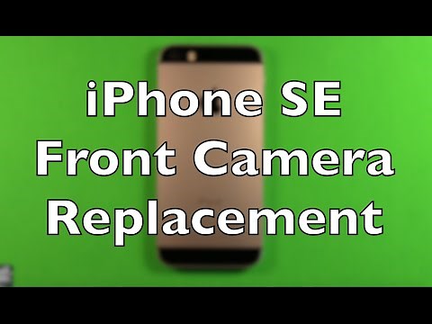 iPhone SE Front Camera Replacement How To Change