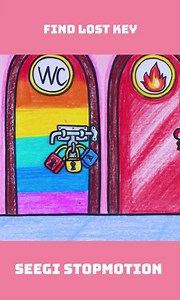 32K views · 523 reactions | Find lost key #reels2024 #fpy #viral #reelsfypシ #Hflmedia #Stopmotion | Stop Motion Paper ASMR | Facebook