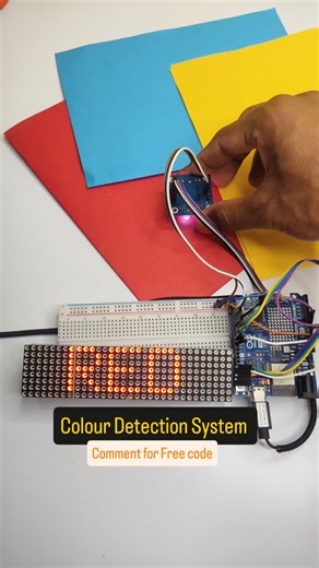 Mani's Projects Lab on Instagram: "Colour Detection System Contact: 7847014067 📞 🔥 One Stop Destination for Projects 🔥 ✅ School & College Science Projects ✅ B.Tech / M.Tech Final Year Projects ✅ IoT, AI, ML, Robotics, Arduino, ESP8266/ESP32 ✅ Smart Automation, Sensors, Embedded Systems 👉 Custom Projects | Support & Guidance | Ready-to-Deliver Models 📌 Get innovative IoT, AI & ML based projects at affordable prices with full explanation & support. Perfect for students, exhibitions, and acade