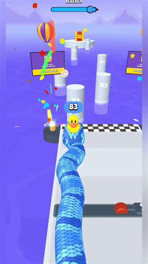 🐍 INSANE SNAKE RUN RACE 🤯🔥 | EPIC WIN #shorts