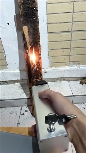 Laser ignition #laser #diy #lasercannon #laserburner #viral