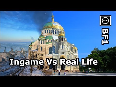 Battlefield 1: Tsaritsyn (Zarizyn) Real Life Vs Ingame [360° effects]