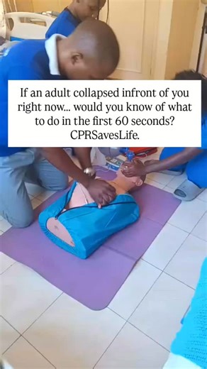 Chief Emergency Care on Instagram: "Adult CPR is about acting fast when the heart suddenly stops. You don't need to be a doctor — you need to respond. #ActFast If an adult collapses and is unresponsive: • Check if they respond #CheckResponse • Check for normal breathing #CheckBreathing • Call emergency services immediately (999/112) #CallForHelp • Send someone to get an AED if available #AEDSavesLives • Start hands-only CPR HandsOnlyCPR Place the heel of your hand in the center of the chest, put