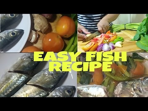 KINAMATISAN MATAMBAKA | SIMPLE AND EASY FISH RECIPE