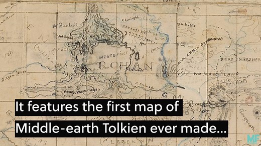 This is the ultimate museum exhibit for fans of "The Lord of the Rings." Original J.R.R. Tolkien maps, illustrations, and texts are now on display at The Morgan Library & Museum. | Mental Floss