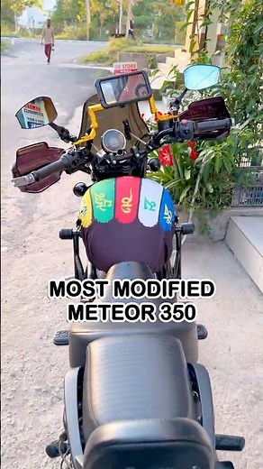 Most Modified Meteor 350 😱🔥 | Fully Loaded Royal Enfield Meteor 350 | Ultimate Touring Build