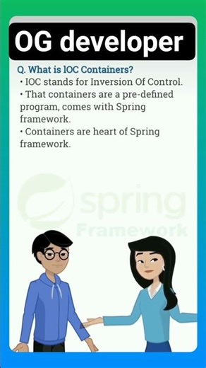 what is IOC containers?? in #programmingtutorial #javaee #english