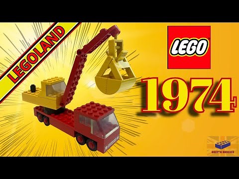 Vintage LEGOLAND Construction Set 689-1 - Mobile Crane (1974)