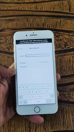 the ios screen reader called voiceover is active to turn voiceover off | iphone double tap screen on