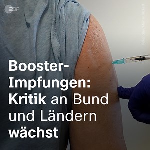 Die Ampel-Parteien beraten heute darüber, wie man die Corona-Impfungen und sogenannten Booster-Impfungen in Deutschland beschleunigen kann. Im Zentrum stehen die Hausarztpraxen. | ZDF heute