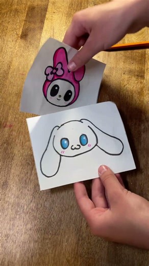 How to make two and one photo craft. #craft #DIY #easy