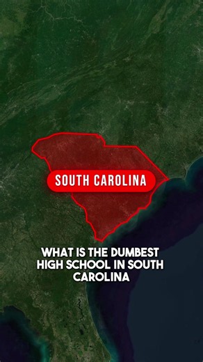 Dumbest high schools in South Carolina (Ranking based on AI) #us #map #dumb #southcarolina #highschool