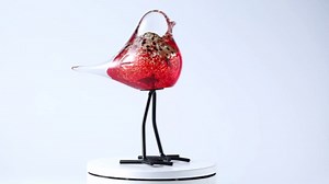Glass Bird Figurines Art Collectible Ornaments Statue Figurines Modern Handmade Sculpture Home Decor