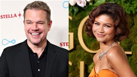 Shirtless Matt Damon Is Unrecognizable on The Odyssey Set With Zendaya