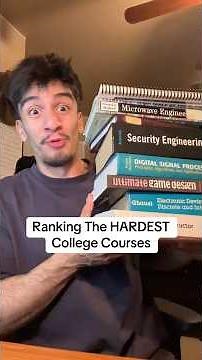 The Hardest Mechanical Engineering Courses Ranked