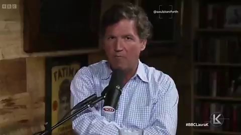Tucker Carlson: "It is illegal in Britain to criticize another country. People have been arrested for criticizing Israel." BBC journalist: "That's not true." Tucker: "Have people not been arrested?" Journalist: "Palestine Action is banned." Tucker: "Why is it banned? Because Israel wanted it banned." The journalist had no answer. Britain has surrendered its sovereignty to a foreign country