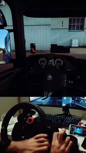 Scania V8 #tırcı #scaniapower #scaniavabis #similation #eurotruck #eurotrucksimulator