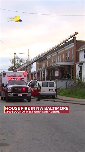 Firefighters were called Monday morning to a rowhome fire on West Garrison Avenue in northwest Baltimore. Updates to follow in the WBAL-TV app. | WBAL-TV 11 Baltimore
