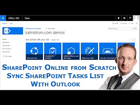 Sync a SharePoint Tasks list with Outlook