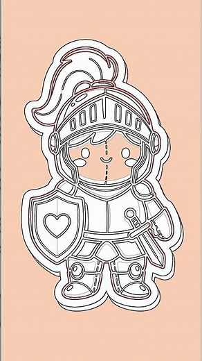 Easy Chibi Knight Drawing for Beginners | Step-by-Step Art with Chillify