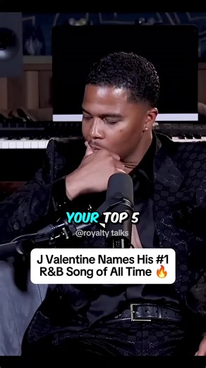 JValentine Names His #1 R&B Song of All Time 😱🫢 #top5 #rnb #Tank #jvalentine .