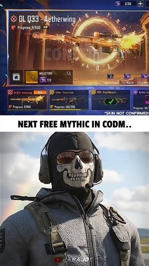 Next Free Mythic Skin in CODM..😳