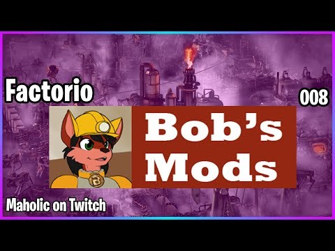 ⚙️Factorio Bobs Mods✅🏭➡️Red Circuits for bus x08