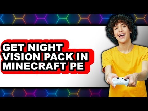 How to Get Night Vision Pack in Minecraft Pe (full Guide)