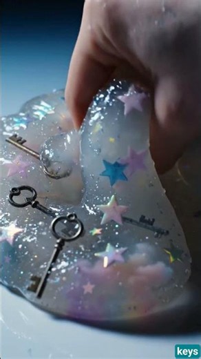 🔥 This Key Slime is TOO Satisfying 😍💦 #ASMR