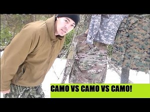Marpat vs UCP ACU vs Scorpion Multicam camo patterns PART ONE of 3