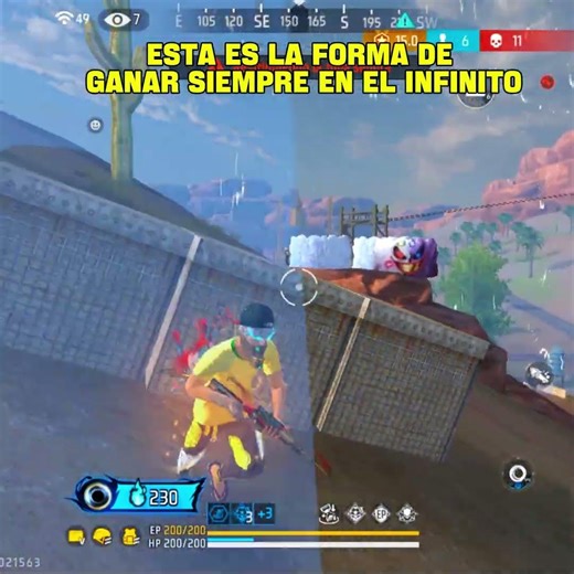 This is the correct way to play infinity