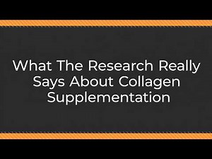 What The Research Really Says About Collagen Supplementation
